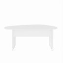 Ver imagem 5 de Mesa Orgânica 1,83m x 1,00m para Reunião com Pés em Metal F5 Office Branco