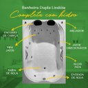 Ver imagem 4 de Banheira Dupla Lindóia Completa com Hidro em Acrílico