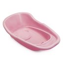 Ver imagem 5 de Banheira Rosa 20l Infantil Diversão Suporta 20kg Higiene Banho Bebê Conforto Recém Nascido Pequena C