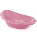 Ver imagem 2 de Banheira Rosa 20l Infantil Diversão Suporta 20kg Higiene Banho Bebê Conforto Recém Nascido Pequena C