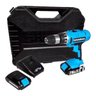 Furadeira Parafusadeira S/ Fio 13mm Gamma G12301 21v Bivolt:110v / 220v - 2