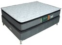Ver imagem 1 de Conjunto Box Completo Viúva Becflex Titan Diamond Pillow 1,28 X 1,88 X 0,54 (cama Box + Colchão)