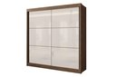 Ver imagem 2 de Guarda Roupa Casal 2 Portas 6 Gavetas Cancun D' Doro Ypê/ Ypê com Off White