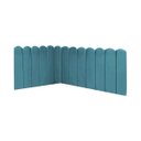 Ver imagem 1 de Cabeceira Painel Cama Solteiro Box Nuvem Suede Sandy 90 cm:Azul Turquesa