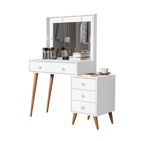 Penteadeira Camarim Pequena Luz de Led Agata Basoto Brasil