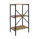 Ver imagem 6 de Estante C/03 Prateleiras 84x45x33cm Tub Tueh843 Lâmina Mel - Est.preta Lâmina Mel / Est.preta