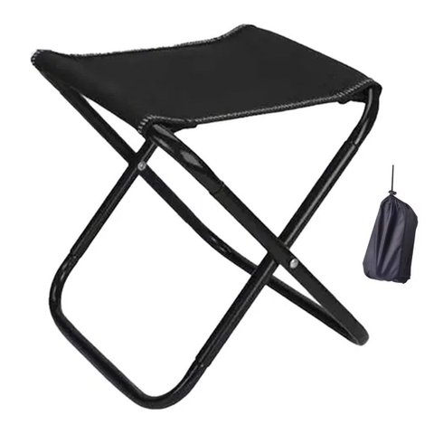 Banco Banqueta Banquinho Dobravel Cadeira Portatil Camping Acampamento Pesca Piquinique Praia Passei