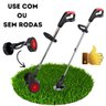 Cortador de Grama Rocadeira Eletrica com Rodas 2 Bateria 48v - 11