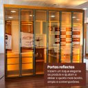 Ver imagem 7 de Guarda Roupa Madri 6 Portas Reflectas 6 Gavetas 100 MDF - Mademarcs