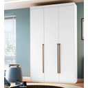 Ver imagem 1 de Guarda Roupa Solteiro 3 Portas 3 Gavetas MDF Originale Belmax Branco
