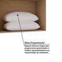 Ver imagem 3 de Armário Aéreo Modulado Essenza 2 Portas de Bater MDF-MDP Andorra-Cinza Puro Luciane Móveis
