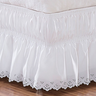 Saia Box para Colchão Perolla Ultrassônica Casal King Branco - 1