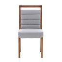 Ver imagem 5 de Conjunto Mesa de Jantar Dinant + Cadeiras Tienen Encosto Estofado - 67647