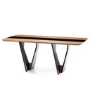 Ver imagem 2 de Conjunto Mesa de Jantar Dinant + Cadeiras Tienen Encosto Estofado - 67647