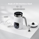 Ver mais imagens de Maestri House Espumador de Leite com Temp e Espessura Variável, 500ml, Branco