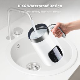 Maestri House Espumador de Leite com Temp e Espessura Variável, 500ml, Branco - 6
