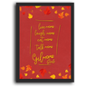 Quadro com Moldura - Gilmore Girls: Live More - Grande - 2