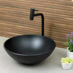 Torneira para Banheiro Lavabo Link Bica Alta Preto Black - 2