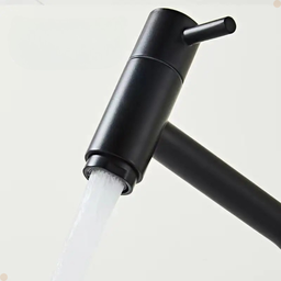 Torneira para Banheiro Lavabo Link Bica Alta Preto Black - 10