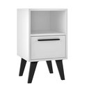 Ver imagem 2 de Mesa de Cabeceira 1 Gaveta 1 Nicho