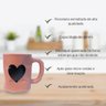 Jogo 2 Caneca Amassada 320ml para Chá Cappuccino - Rosa - 2