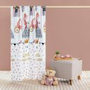 Ver imagem 2 de Cobertor Carrosel Solteiro Infantil Mantinha Flannel Estampada 01 Peça - Little Princess