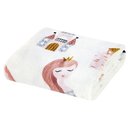 Ver imagem 1 de Cobertor Carrosel Solteiro Infantil Mantinha Flannel Estampada 01 Peça - Little Princess