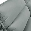 Ver imagem 6 de Sofa 2 Lugares Retrátil Reclinavel 200cm Veludo Prata Andreza