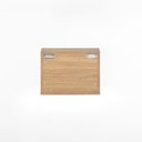 Ver imagem 3 de Mesa de Cabeceira Suspensa Har 2 Gavetas - 45 cm x 35 cm - Tauari / Telinha Rattan Tauari - Telinha 