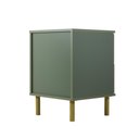 Ver imagem 4 de Quarto Ditália Comoda Dm-242+Mesa de Cabeceira Dm-125 Verde