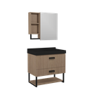 Ver imagem 1 de Conjunto Gabinete para Banheiro Suspenso Ucrânia 66cm
