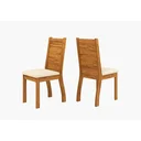 Ver imagem 5 de Conjunto Sala de Jantar com 4 Cadeiras Beth Espresso Móveis