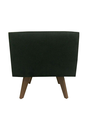 Ver imagem 1 de Puff Pé Palito Quadrado Não É Segredo Suede Animale Preto 40x45