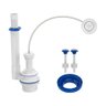 Kit Completo Blukit Caixa Acoplada Universal com Botão Pneumático Branco - 1