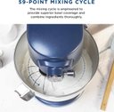 Ver imagem 5 de Ge Stand Mixer 7 Velocidades, 5.3-qt, 350w, Sapphire Blue
