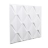 Kit 20 Placas Revestimento de Parede PVC 3d Alto Relevo Abstrato Branco - 2