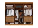 Ver imagem 4 de Guarda-Roupa Casal 100% MDF com 6 Portas e 6 Gavetas 274cm Multimóveis Cinamomo/Off White