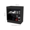Ver imagem 2 de Balcão de Cozinha 80cm 2 Gavetas Multiuso e Resistente