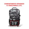 Mochila Camping 80l Expansível Wlxy 2205, Lona Reforçada, Bolsos Externos, Resistente À Água Militar - 9