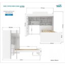 Ver imagem 4 de Quarto de Solteiro Completo com Beliche e Guarda-Roupa 3 Portas e 9 Gavetas Will Espresso Móveis