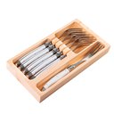 Ver imagem 5 de Conjunto de Talheres Luxo 25 Peças Original Laguiole La Tour - Branco