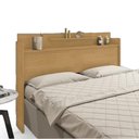 Ver imagem 2 de Cabeceira com 02 Prateleiras Casal Thayná Naturalle