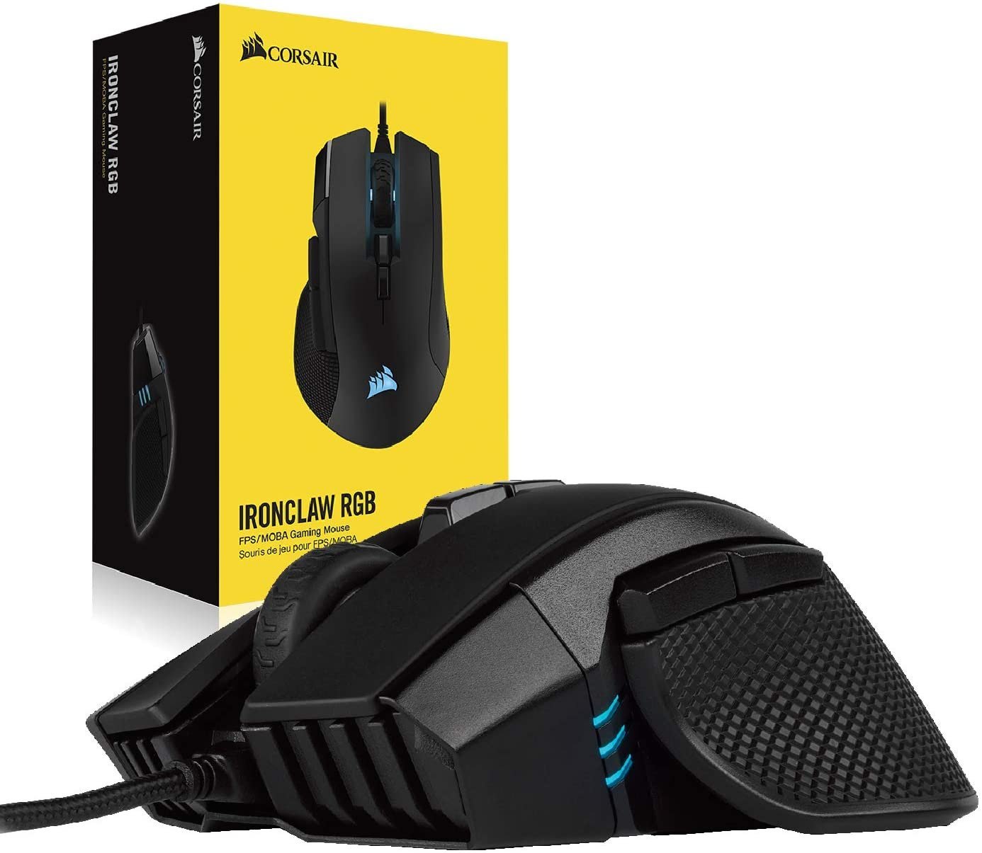 Mouse Corsair Ironclaw RGB Gaming 18000 DPI - 1