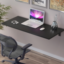 Ver imagem 1 de Mesa de Parede Dobravel Supensa com Suporte 90x45 Onix