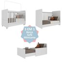 Ver imagem 6 de Berço Americano 3 em 1 com Rodízios para Colchão 70 x 130 cm Multimóveis Pimpolho FG0504B