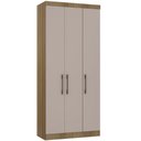 Ver imagem 1 de Guarda Roupa Modulado 101,50cm 3 Portas Paris Luciane Móveis