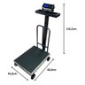 Balança Digital Industrial 300kg com Bateria e Rodas - Upx - 5