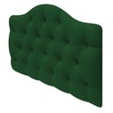 Ver imagem 2 de Cabeceira Suspensa Imperatriz 90 cm Solteiro Suede Verde - Doce Sonho Móveis