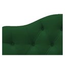 Ver imagem 4 de Cabeceira Suspensa Imperatriz 90 cm Solteiro Suede Verde - Doce Sonho Móveis