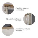 Ver imagem 2 de Estante Home para TV até 50 Polegadas 2 Portas Valença Colibri Móveis